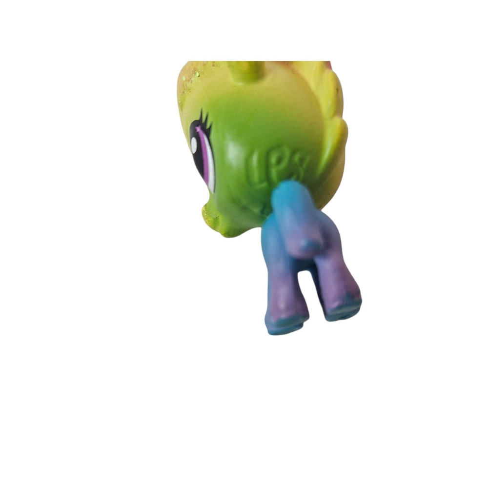 Littlest Pet Shop LPS #26 Prisman Highhoof Rainbow Glitter Horse Toy Figure W47‎ - Picture 3 of 4
